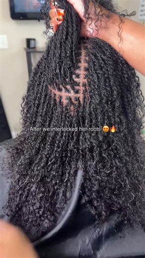 Tyler | 📍 Charlotte MicroLoc Specialist on Instagram: "✨ Let’s talk about Microloc Extensions ✨ What you’re seeing here is the process from Day 1 install → 3 weeks later → after her first interlock. Microloc extensions allow clients to start their loc journey instantly with added length and fullness — but they still require the same care and maintenance as traditional microlocs. 👉🏾 Here’s what to know: • Interlocks are typically done every 4–6 weeks to maintain a clean base. • Proper care in