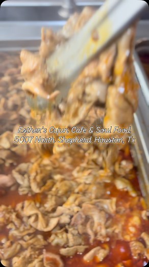 Welcome to your soul food destination, Esther’s Cajun Where The Food & Drinks Are Amazing! When you come to Houston come try the best to do it!❤️💪🏾🙏🏽👑 #soulfoodsunday #houstonsoulfood #bestsoulfood #houstoncajunfood #houstonfoodie | Esther's Cajun Cafe & Soul Food