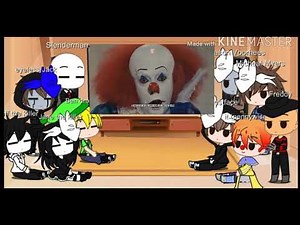los creepypasta y slashers reacciona a su rap de creepypasta vs slashers gacha club