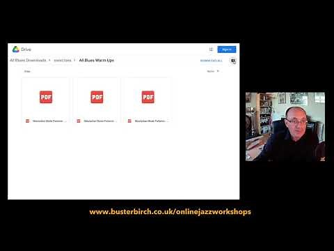 How to use google drive to download my class resources