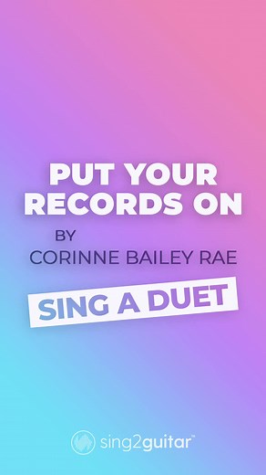 Sing a duet with us of Put Your Records On by Corinne Bailey Rae! #sing#duetwithme#cover#acoustic#sing2music#sing2piano