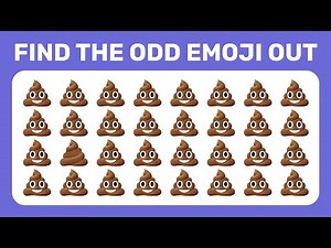 Find the ODD One Out! Emoji Quiz | Easy, Medium, Hard