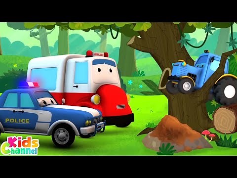 The Tractor Who Cried Thief + More Road Rangers Cartoon Videos by Kids Channel
