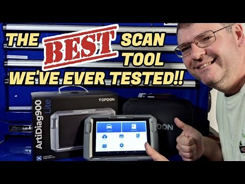 If you Need the Best WATCH THIS! TopDon Arti Diag 900 Lite Scan Tool - Unbox and Vehicle Diagnostics