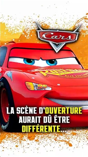 La scène d'ouverture aurait dû être différente... #cars #pixar #pourtoi