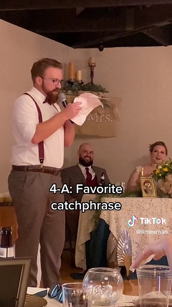 Funny Best Man Speech at Wedding - Rediscovered Video