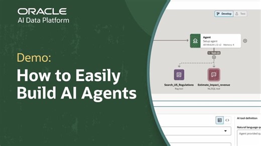 Build AI Agents with Oracle AI Data Platform: Demo | Sara Simoes