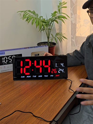 LED Wall Clock - Rs 2000