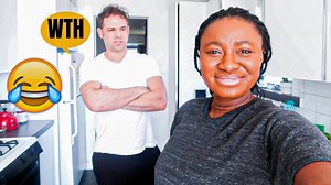 Applying an entire bottle of foundation. Lets see how my husband reacts (PRANK) | A Life Less Scripted