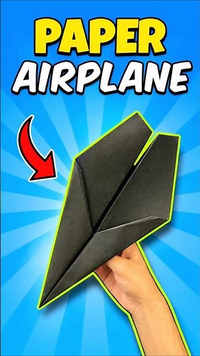 Paper Airplane that flies far ✈️ | Long Distance Flying Plane