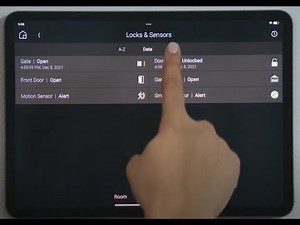 How Do I Check Locks and Sensors with Control4?