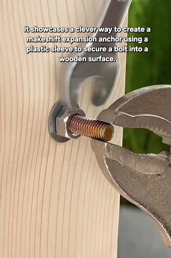 How to Secure a Bolt in Wood Without a Specialized Anchor