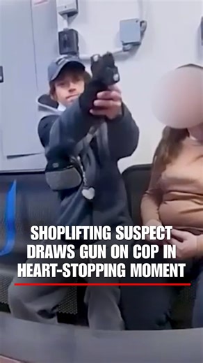 Fox News on Instagram: "HEART-STOPPING MOMENT: A suspected shoplifter allegedly pulled a gun on a police officer inside an Ohio Walmart. Shane Newman, 21, has reportedly been charged with attempted murder and felonious assault on a police officer, court records show."