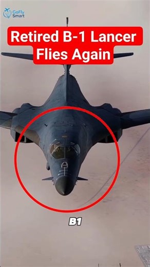 B-1 Lancer Flying After 5 Years. #shorts