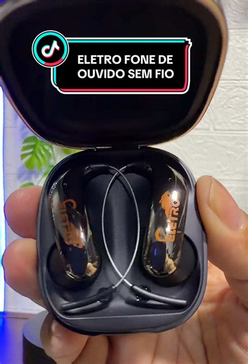 Fone Bluetooth Eletro: fone sem fio com som 360° e 6h de bateria