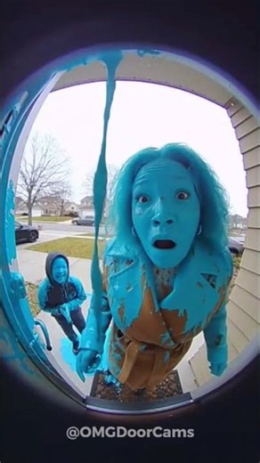 Unbelievable! Thieves Picked the WRONG House and Got a Colorful Surprise! 🎨😱