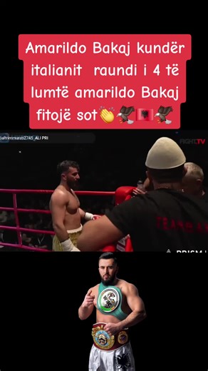 Amarildo Bakaj's Impressive Boxing Victory