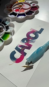 265K views · 1.9K reactions | Painting names  #carol #lettering #process #modern #calligraphy #process #request | Calligraphynstuff | Facebook