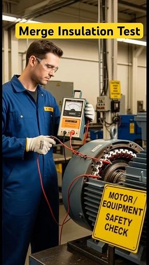 “Merge Insulation Test | Full Process Explained in Hindi | Electrical Safety Tips ⚡”