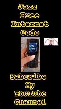 Jazz Free Internet Code 2025 | Jazz Free MB | Jazz New SIM Free internet code | Jazz Free MB