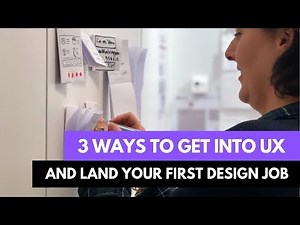 3 Ways to Learn and Get Into UX Design and User Research