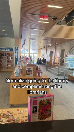 Normalize going to the library and complimenting the librarians 📚💅 #fyp #foryou #foryoupage #library #librarytiktok #librarytok #westwoodma #westwoodplma