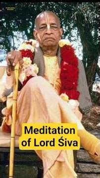 Meditation of Lord Śiva