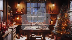 Animated Zoom Background Santa Workshop - Etsy Australia