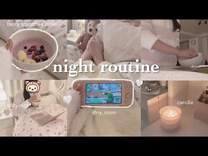 [ night routine ]♡ relaxing night🌙productive, cozy, unwinding,self-care, everything shower