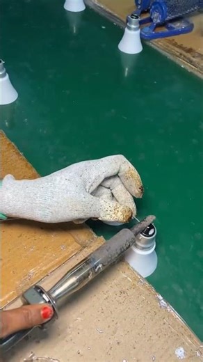 LED Bulb Making Process 😱 #shorts #led #ledlights #howitsmade