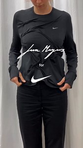 Jun Mayers on Instagram: "Shirt Design for @nike - Reconstructed Nike Running Shirt with Multiple Punctual Stitching Fold Pleats by Jun Mayers engineered for @nikerunning Around 300 Nike Running Shirts were reconstructed for Nike‘s ‚Stride Haus‘ event during Berlin Marathon. The event included a performance framed as ‚The Atelier‘ in which shirts were reconstructed live for visitors. All shirts were given away to visitors, none were left."