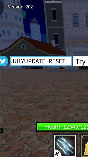 New Stat Refund Code July! | Blox Fruits