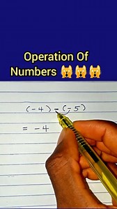 Operation Of Numbers #math #mathtips #tricks #viral | Tutor Precious