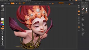 8.1K views · 257 reactions | Want to brush up on your digital sculpting skills? In this tutorial, 3D artist Alina Ivanchenko guides us through her process of creating her Sea Princess from start to finish. | ArtStation | Facebook