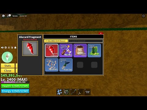 How to get Alucard Fragment To Get Cursed Dual Katana Sword | Blox Fruit Update 17.3 ( Quest 1 )