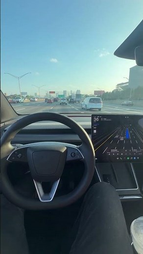Unreleased Juice WRLD “Red Moonlight” on FSD 14.3.4 Atlanta Interstate POV 🔥