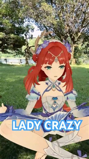 【諏訪の池 クレイジー 1/5】最近は釣り人すら見かけない 原神のファルザンとニィロウが「LADY CRAZY」【原神 AR ダンス HIMEHINA】