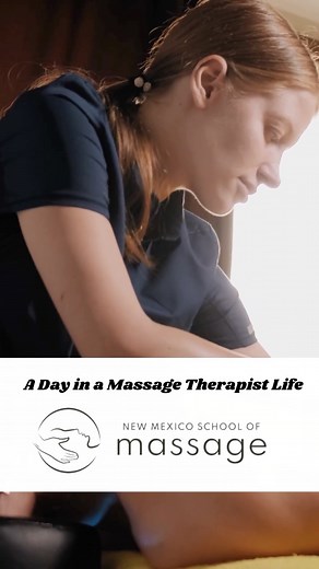 Ever wonder what it’s really like to be a massage therapist? 💆‍♂️✨From setting a peaceful space to helping clients feel their best, every day is about healing, presence, and purpose. Here’s a look at a typical day—flexible hours, focused sessions, and the satisfaction of making a difference. This could be your future! Start with Us today 🥰 | New Mexico School of Massage