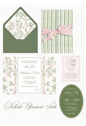 Custom Wedding Invitations for Spring and Summer Brides