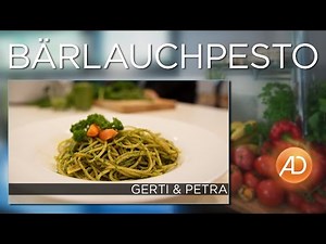 Veganes Bärlauchpesto - AD Kochstudio - vegan und lecker | Gerti Benckendorff