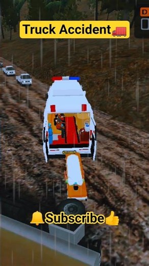 🚨 Water Tank Road Accident 😭🚑 | Emergency Rescue Mission !#shorts