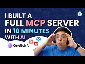 I Built a Full MCP Server in 10 Minutes Using CurieTech AI -- WHAT?! | YouTube API | MuleSoft | ACB