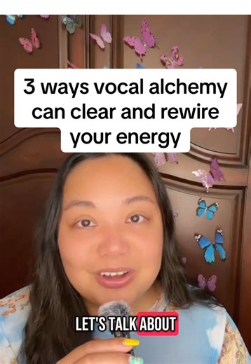 Vocal Alchemy isn't about singing pretty. It's deep energetic healing using your voice as a tool for nervous system regulation, ancestral liberation, and subconscious rewiring. Humming and toning activate your vagus nerve and calm your anxiety. Speaking your truth clears generational trauma. Chanting affirmations shifts your energetic frequency and breaks cycles of silence and perfectionism. This is for daughters of immigrants and women of color ready to reclaim their voice, reconnect to their b