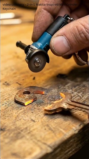 2-in-1 Makita-Inspired Mini Grinder Keychain