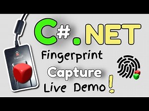 C# Biometric integration for Fingerprint image Capture using HID DigitalPersona 5300 Scanner