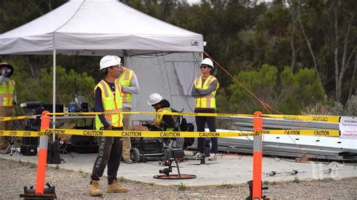 UC San Diego earthquake simulator tests 10-story steel-framed building