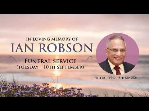 Brother Ian Robson - Funeral (10 Sep 2024)