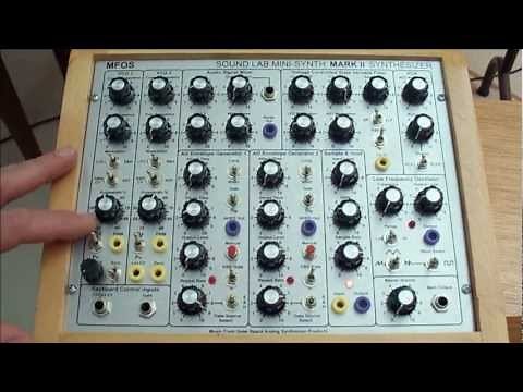 MFOS Sound Lab Mini-Synth Mark II Presentation
