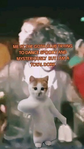 A lesson I pointedly re-learn every goth night: I am definitely not cool and my dancing is ridiculous ... HOWEVER- I have no shame and I like to have fun, so it's all good! There is no right way to dance anyway, as long as you're having fun and being respectful of others! STAY STRANGE! #goth #gothnight #gothmusic #gothdance #gothscene #darkwave #postpunk | It's Goth Dad