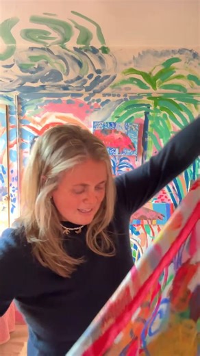 Emily Powell | So very excited to say my new silk scarf is now LIVE on my website for pre- order ❤️ | Instagram